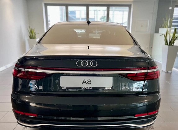 Audi A8 cena 599000 przebieg: 2500, rok produkcji 2022 z Inowrocław małe 781